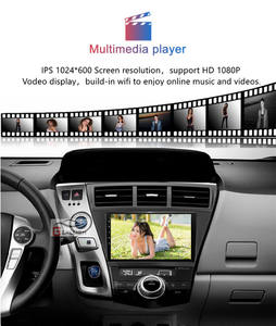 IPS pantalla android reproductor de dvd del coche para <span class=keywords><strong>Toyota</strong></span> <span class=keywords><strong>Prius</strong></span> 2009-2015 radio Estéreo <span class=keywords><strong>multimedia</strong></span> video player navegación gps - Product Image 2