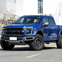 Ensemble de phares à LED à quatre lentilles avec clignotants DRL de remplacement pour Ford F150 Raptor 2015-2021