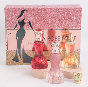Ensemble de parfum pour femme avec parfum fruité longue durée personnalisé, coffret cadeau de Noël pour un usage quotidien - Product Image 1