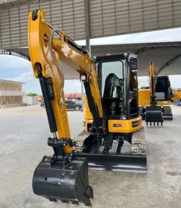 Machinerie de construction routière, excavatrice 9035FZTS avec une puissance de 22,2 kW et un poids de 3800 kg, excavatrice sur chenilles - Product Image 5