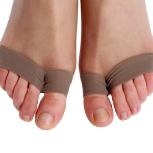 Peep Toe Stockings For Women Ultra Thin Sheer Solid Color Cotton Hand Wash Only - Product Image 5