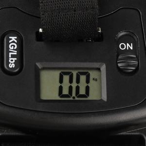 40KG <span class=keywords><strong>Nylon</strong></span> Tragbarer Verriegelung gürtel Elektronische Gepäck gewichts waage Reise Digitale Gepäck waage für Koffer - Product Image 4