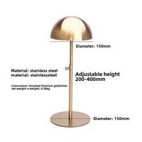 Nouvel Arrivage Présentoir de Chapeaux de Table en Métal Acier Inoxydable, Support de Chapeaux Moderne en Métal pour Table, Vente en Gros