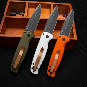 Vente en gros de couteaux de poche Tredknix BM4300 OEM pour la survie en plein air, lame D2, manche G10, camping, chasse, pliable - Product Image 5