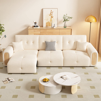 Zeitgenössisches Modulares Sofa Premium Atmungsaktiver Chenille-Stoff Wohnzimmer-Sofagarnitur zum Fabrikpreis