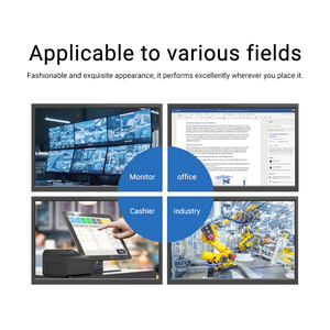 Máy tính để bàn 17 18.5 19 21.5 inch màn hình không khung PC chơi Game Văn phòng máy tính nhà màn hình phẳng hiển thị chơi game monitores PC <span class=keywords><strong>LCD</strong></span> giá rẻ - Product Image 4