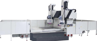 PCLS150200NC Double tête portique Rail CNC rectifieuse de surface type faisceau avec composants de moteur à noyau