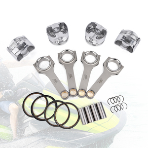 Kits de bielles à piston forgé KingTec pour <span class=keywords><strong>Yamaha</strong></span> FZS FZR 2009 2010 2011 2012 2013 2014 2015 2016 <span class=keywords><strong>Jet</strong></span> <span class=keywords><strong>Ski</strong></span> 1.8L <span class=keywords><strong>1800</strong></span> PWC Set - Product Image 1
