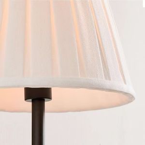 Applique murale en <span class=keywords><strong>tissu</strong></span>, lampe murale moderne en <span class=keywords><strong>lin</strong></span> pour chambre à coucher et salon - Product Image 4