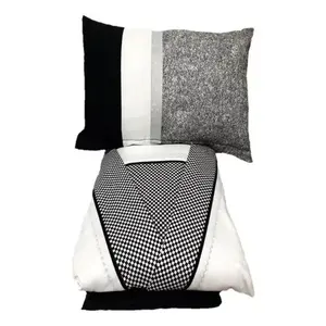 Juego de Ropa de Cama Baruk Competition, Funda de Algodón con Patrón Geométrico de 170x240 cm, Relleno de Poliéster - Product Image 4