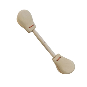 Instrumento de percusión Orff, aplaudidores de madera de doble cabezal, material didáctico musical profesional para educación musical en guarderías - Product Image 1