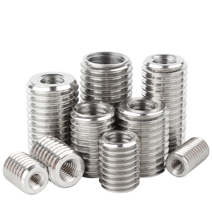 304 thép không gỉ nội bộ bên ngoài chủ đề giảm tốc Bộ chuyển đổi Nut tay áo chủ đề chèn M3 M4 M5 M6 <span class=keywords><strong>M8</strong></span> <span class=keywords><strong>M10</strong></span> - Product Image 4