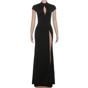 LL0659 <span class=keywords><strong>Abbigliamento</strong></span> Donna di Tendenza Primavera 2026 Abito Lungo <span class=keywords><strong>Casual</strong></span> <span class=keywords><strong>Elegante</strong></span> con Collo Tondo Tinta Unita - Product Image 4