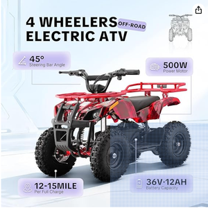 <span class=keywords><strong>Quad</strong></span> électrique pour enfants, <span class=keywords><strong>quad</strong></span> électrique pour enfant avec moteur <span class=keywords><strong>36V</strong></span> 500W, batterie au plomb-acide <span class=keywords><strong>36V</strong></span> 12Ah pour ATV enfant - Product Image 2