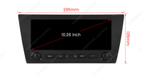 MEKEDE 10.26 inci 4core 8core Pemutar Musik Radio Mobil Multimedia Car-play Auto untuk BMW Seri 3 E90 E91 E92 E93 dengan Car Play Auto