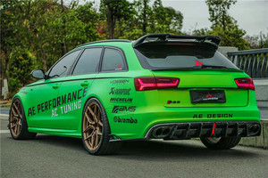 Kit de carrocería de carbono RS6, mejor vendido, con alerón delantero y difusor trasero de fibra de carbono RS6 - Product Image 2