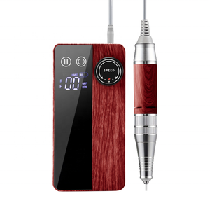 Portable <b>Nail</b> Drill with Display Rechargeable Cordless Manicure File 35000RPM Electric <b>Nail</b> Drill for Salon - Product Image 3