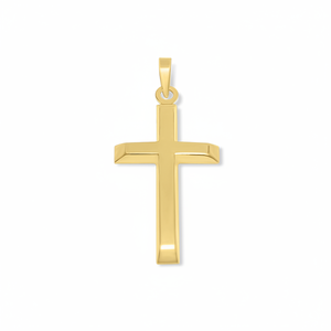 Ciondoli e ciondoli con ciondoli con croce in oro - Product Image 2