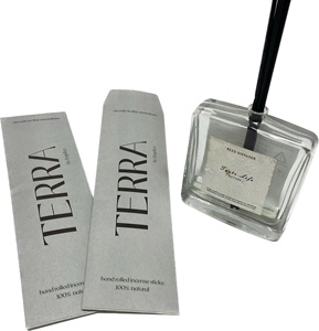 Emballage écologique et recyclable en carton mat imprimé sur mesure pour cosmétiques, épices, encens et bâtonnets - Product Image 2