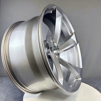 Jantes forgées concaves à cinq branches personnalisées 16 17 18 19 20 pouces 5*120 5*114.3 Jantes Forgeiato compatibles avec Audi BMW Toyota