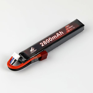 แบตเตอรี่ลิเธียมไอออนแบบยุทธวิธี 11.1V 2800mAh 30C 3S 11.1V <span class=keywords><strong>ราคา</strong></span>ดี พร้อมกระเป๋าสำหรับปืนฉีดน้ำและปืนบีบี - Product Image 2