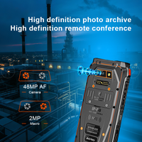 Teléfono Robusto 5G con Certificación ATEX Alternativa Ex, Dispositivo de Comunicación por Radio DMR, AORO M5 5G Android 12 LCD SOS CDMA LTE GSM