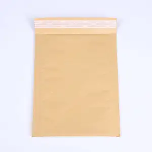 Eco-Friendly Bubble Mailing Pouch Courier Parcel Postage Envelopes Bubble Shipping Bags Brown Kraft Paper Padded Mailer