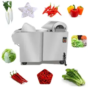 Austrália pequena máquina de cortar legumes, máquina automática de corte de frutas e vegetais 3 cordas rotação cortador de batata