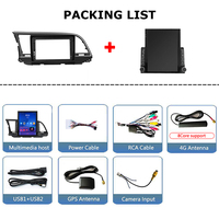 Radio para Auto Tesla Android 13 de 9.7 Pulgadas con Estilo Vertical para Hyundai Elantra 6 2015-2018, Navegación GPS, Pantalla Dividida, Cámara DPS 360