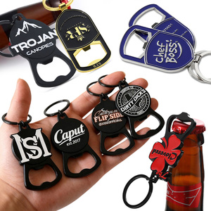 Abrebotellas <span class=keywords><strong>personalizado</strong></span> de fábrica <span class=keywords><strong>Abridor</strong></span> de botellas de metal de aleación de zinc Llavero Tinte Negro 3D Esmalte Bar <span class=keywords><strong>Abridor</strong></span> de cerveza con logotipo para recuerdos - Product Image 1