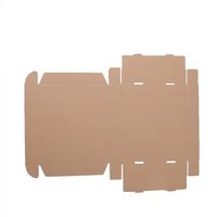 Boîte en carton kraft écologique et recyclable pour vêtements, chaussures, chaussettes, emballage d'expédition, impression de logo personnalisée