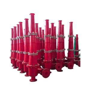 ZhengHao FX100 슬러리 진흙 물 분리 용 펌프가 장착 된 폴리 우레탄 라이닝 하이드로사이클론 - Product Image 3