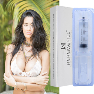 Relleno Dérmico de Ácido Hialurónico Reticulado Listo para Enviar, para Levantamiento de Senos y Contorno de Pecho, Inyección para Aumento de Senos 50ml CE - Product Image 1