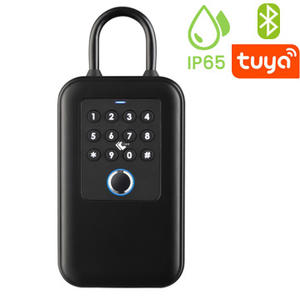 Cajas de Seguridad K7 IP65 Resistentes al Agua con Cerradura Inteligente TTlock, <span class=keywords><strong>Caja</strong></span> de Seguridad K7F con Lector de Huellas Dactilares, Código y Chip para Hoteles y <span class=keywords><strong>Airbnb</strong></span> - Product Image 5
