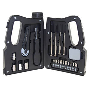 Kit d'outils à main professionnels en acier au carbone de 21 pièces, jeu de tournevis et de douilles portable pour cadeaux promotionnels personnalisés - Product Image 3