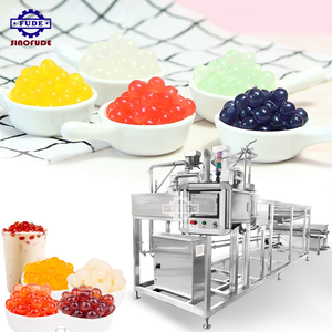 Alta calidad boba jelly depositar popping boba tapioca bolas maquinaria totalmente automática Popping Boba que hace la máquina - Product Image 2