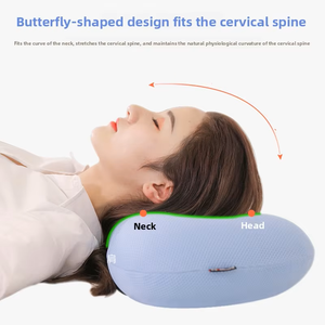 Almohada Rectangular Inflable de Espuma Viscoelástica Ligera y Personalizable con Soporte para el Cuello, Ideal para Viajes, Oficina y Siestas - Product Image 3