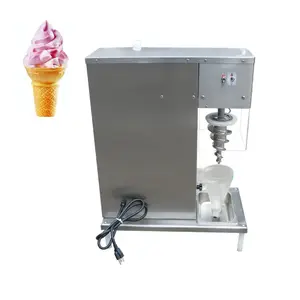 Mesin pencampur es krim 220V/110V, es krim dan mesin yogurt beku