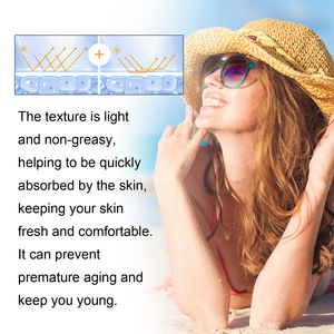 Crème <span class=keywords><strong>solaire</strong></span> hydratante apaisante sans sulfate à la Centella, protection UV quotidienne pour le <span class=keywords><strong>visage</strong></span> et le corps, écran <span class=keywords><strong>solaire</strong></span> pour peaux sensibles - Product Image 2