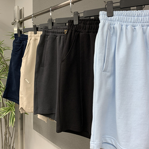 Shorts de sport surdimensionnés pour hommes YITE, streetwear de luxe, pour hommes, vente en gros, personnalisés, 100% coton, shorts de sport décontractés pour hommes - Product Image 3