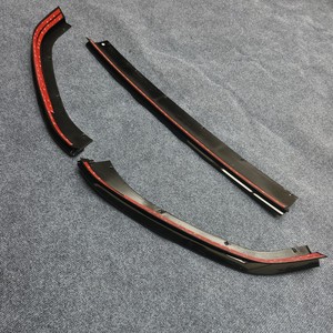 Material ABS hecho moldeo por inyección labio frontal de tres secciones para VW Golf 7,5 <span class=keywords><strong>GTI</strong></span> <span class=keywords><strong>TCR</strong></span> - Product Image 4