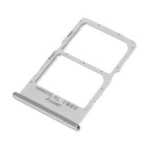 Bandeja para tarjeta SIM y micro SD Huawei para P40 Lite gris - Product Image 3