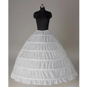 Nouvelle Jupe de Mariée 2025, Crinoline à 6 Cerceaux de 95 cm, Blanche, Technique à Volants, Longue, 100% Polyester - Product Image 4
