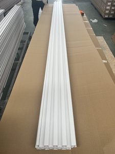 Revestimiento de pared Panel de pared compuesto WPC Panel de pared de madera de PVC Panel de revestimiento estriado coextruido - Product Image 3