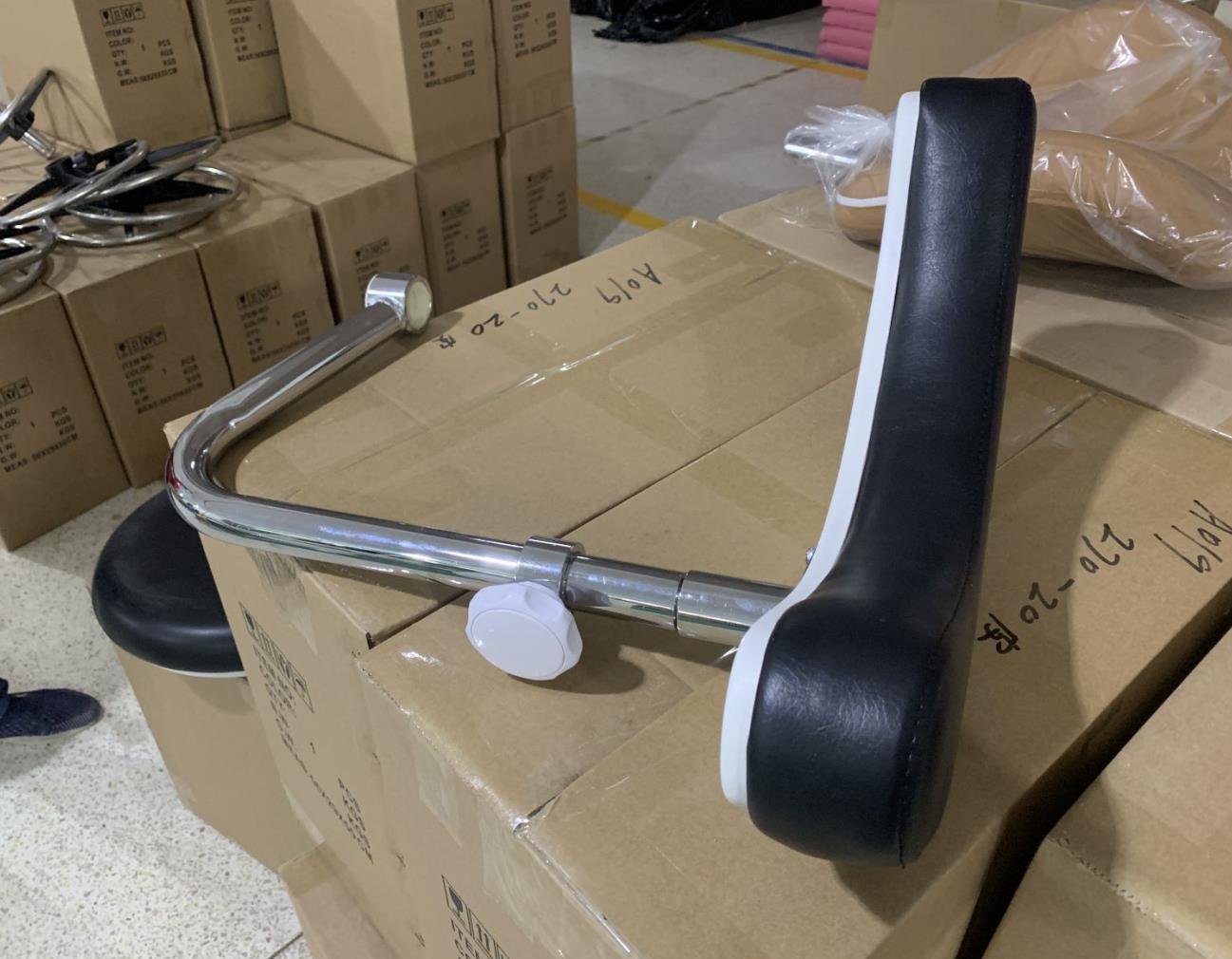 Вращающийся на 360 градусов стоматологический подлокотник из искусственной кожи, стоматологическое кресло, массажное кресло для салона красоты, спа, массажный стул, вращающийся стул