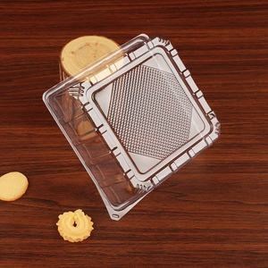 Nhà Sản Xuất Dùng Một Lần Pastry Hộp Rõ Ràng <span class=keywords><strong>Container</strong></span> Thực Phẩm Tùy Chỉnh Bánh Cookie Bánh Sô Cô La Lưu Trữ Takeaway Bao Bì - Product Image 5