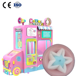 Máquina Expendedora de algodón de azúcar totalmente automática con protección contra sobrecalentamiento segura para áreas de reunión públicas - Product Image 4