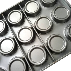 <span class=keywords><strong>ถาด</strong></span>อบทาร์ต<span class=keywords><strong>ไข่</strong></span>อลูมิเนียม24ช่องสำหรับขนมอบคัสตาร์ดทาร์ตเกรดเชิงพาณิชย์จำนวนมากความจุสูง - Product Image 3