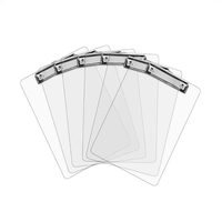 Portapapeles de Plástico Impermeables Personalizados A4 A5 A6, Carpetas Transparentes, Portapapeles para Uso en Hospitales y Enfermería