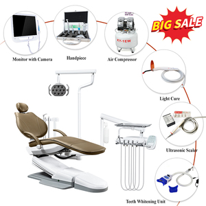Attrezzatura Dentistica di Alta Qualità Adatta per Cliniche Americane con 5 Manipoli Dentali Abbinati a Sedie Odontoiatriche ad Alte Prestazioni. - Product Image 4